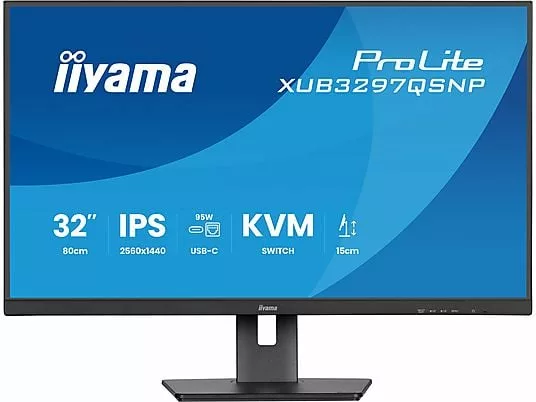 iiyama ProLite XUB3297QSNP-B1 - 32 Pouces - Ultra HD 4K - IPS